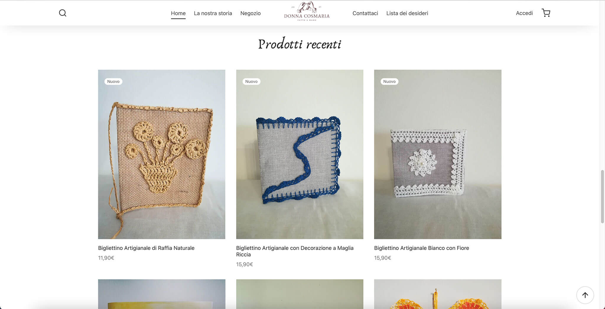 donna-cosmaria-ecommerce-project-andiamo-live-product-page